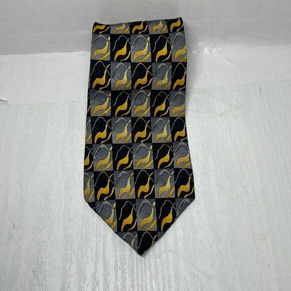 Vintage J. Garcia Men's Necktie Tie Silk Happy Birthday Collection 60" - Picture 1 of 6